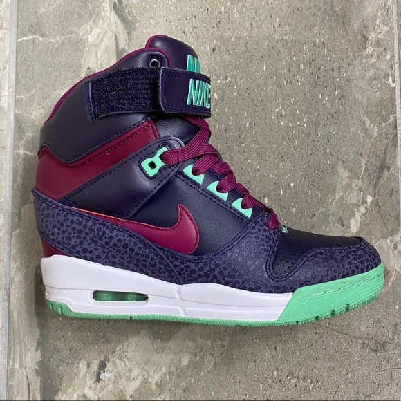 SOLD- Nike Revolution Sky Hi Wedge Women's Size 6